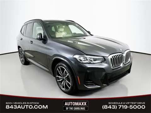 Gray 2022 BMW X3 sDrive30i for sale in Summerville, SC