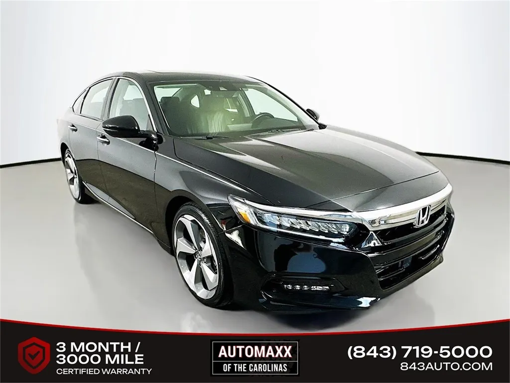 Black 2020 Honda Accord Touring 2.0T for sale in Summerville, SC