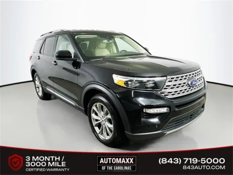 Black 2024 Ford Explorer Limited for sale in Summerville, SC