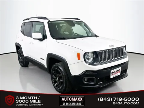 White 2018 Jeep Renegade Latitude for sale in Summerville, SC