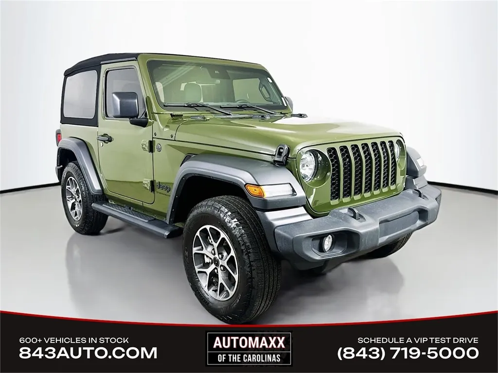 Green 2024 Jeep Wrangler Sport S for sale in Summerville, SC