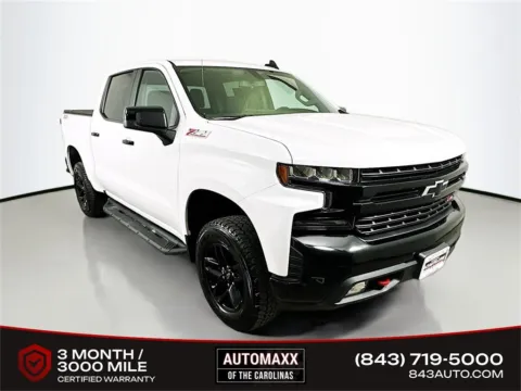 White 2021 Chevrolet Silverado 1500 LT Trail Boss for sale in Summerville, SC