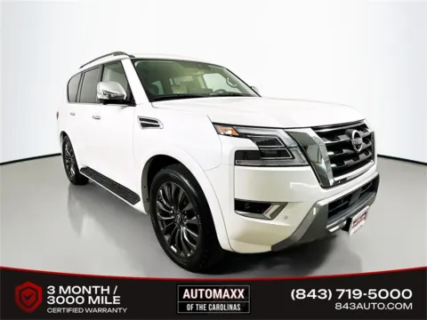 White 2023 Nissan Armada Platinum for sale in Summerville, SC