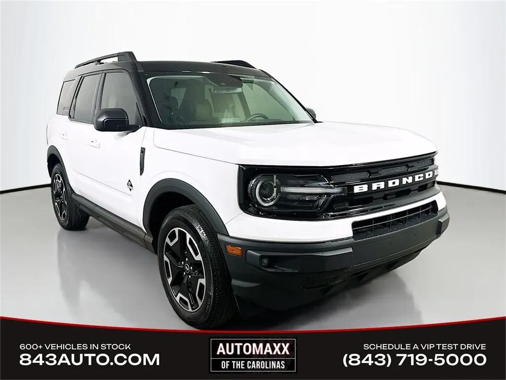 White 2021 Ford Bronco Sport Outer Banks for sale in Summerville, SC