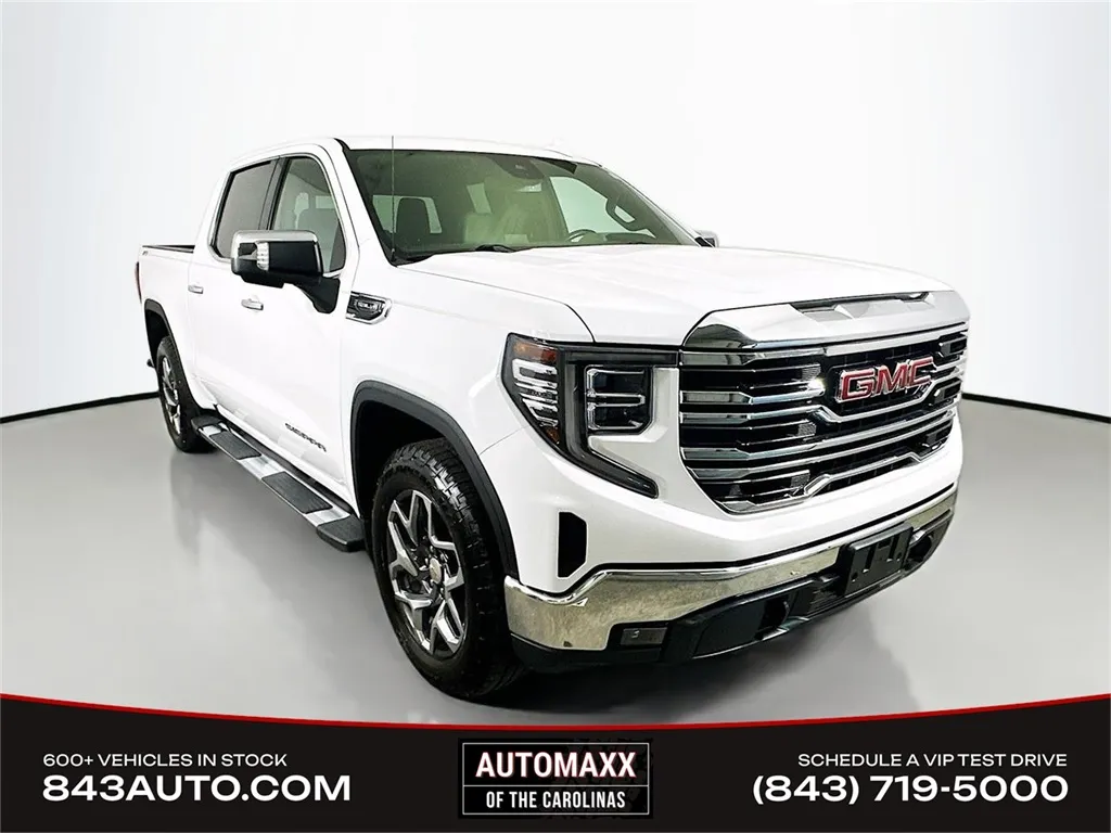 White 2023 GMC Sierra 1500 SLT for sale in Summerville, SC