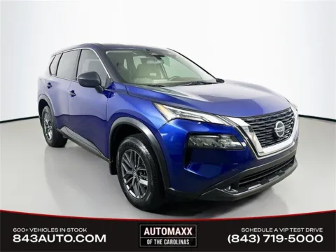 Blue 2021 Nissan Rogue S for sale in Summerville, SC