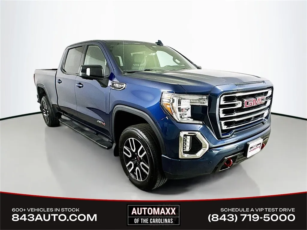 Blue 2020 GMC Sierra 1500 AT4 for sale in Summerville, SC