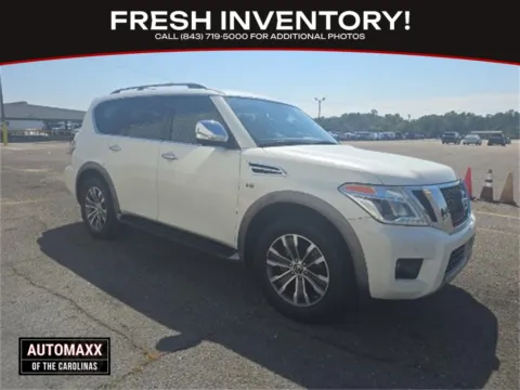White 2019 Nissan Armada SL for sale in Summerville, SC