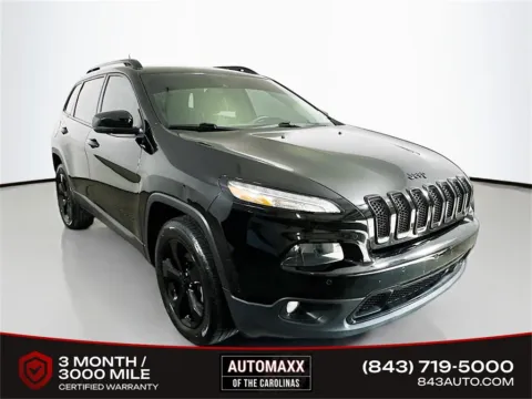 Black 2017 Jeep Cherokee Limited for sale in Summerville, SC
