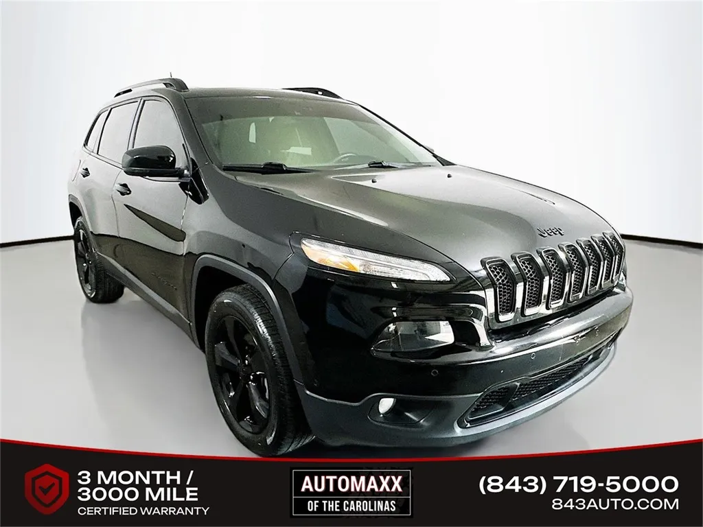 Black 2017 Jeep Cherokee Limited for sale in Summerville, SC