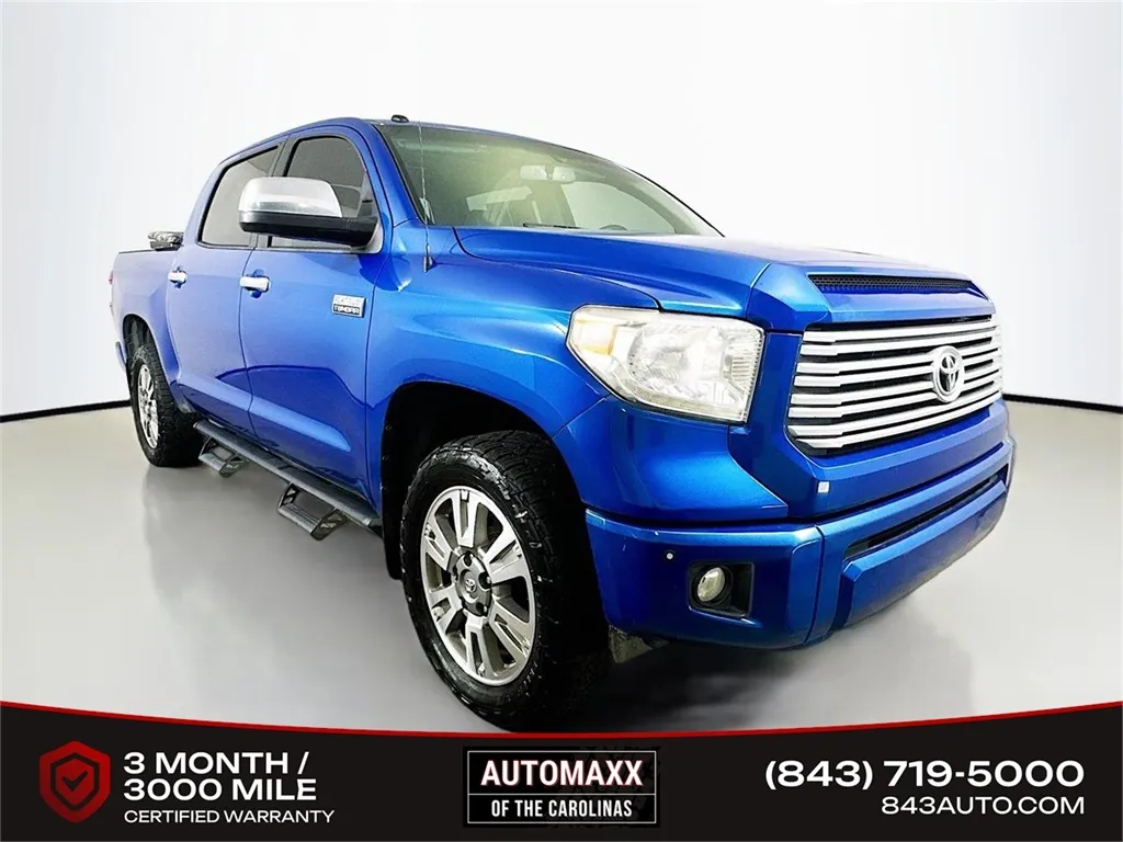Blue 2017 Toyota Tundra Platinum for sale in Summerville, SC
