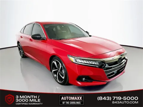 Black 2021 Honda Accord Sport Special Edition for sale in Summerville, SC