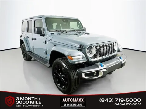Gray 2024 Jeep Wrangler Sahara 4xe for sale in Summerville, SC
