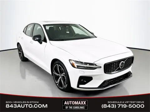 White 2024 Volvo S60 B5 Plus Dark Theme for sale in Summerville, SC