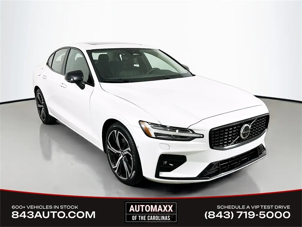 White 2024 Volvo S60 B5 Plus Dark Theme for sale in Summerville, SC
