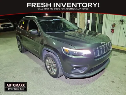 Gray 2021 Jeep Cherokee Latitude Lux for sale in Summerville, SC