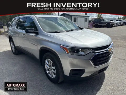 Silver 2020 Chevrolet Traverse LS for sale in Summerville, SC