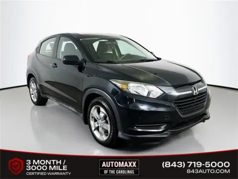 Black 2017 Honda HR-V LX for sale in Summerville, SC