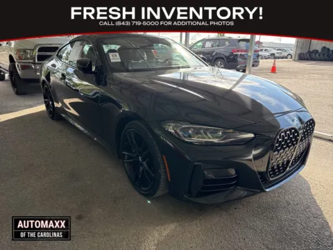 Black 2021 BMW 4 Series M440i xDrive for sale in Summerville, SC