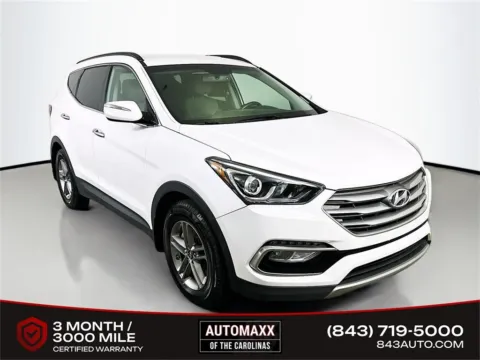 White 2017 Hyundai Santa Fe Sport 2.4 Base for sale in Summerville, SC