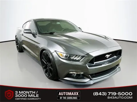 Gray 2015 Ford Mustang GT Premium for sale in Summerville, SC