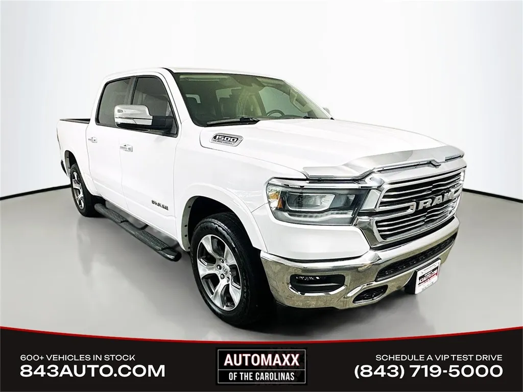 White 2021 Ram 1500 Laramie for sale in Summerville, SC