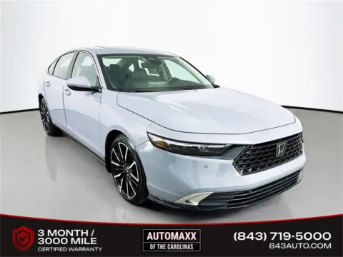 Gray 2023 Honda Accord Hybrid Touring for sale in Summerville, SC