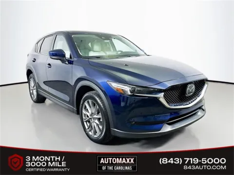 Blue 2021 Mazda CX-5 Grand Touring for sale in Summerville, SC