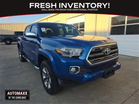 Blue 2016 Toyota Tacoma Limited for sale in Summerville, SC