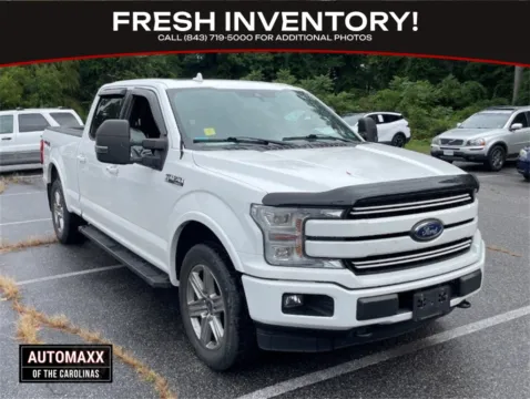 White 2018 Ford F-150 Lariat for sale in Summerville, SC