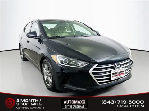 Black 2018 Hyundai Elantra SEL for sale in Summerville, SC
