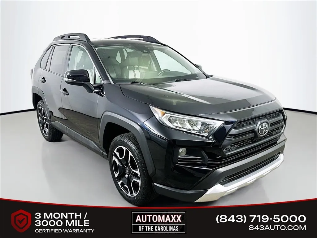 Black 2021 Toyota RAV4 Adventure for sale in Summerville, SC