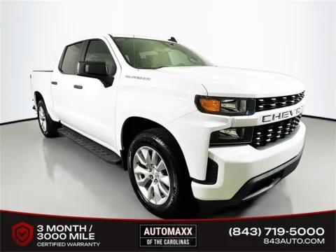 White 2020 Chevrolet Silverado 1500 Custom for sale in Summerville, SC