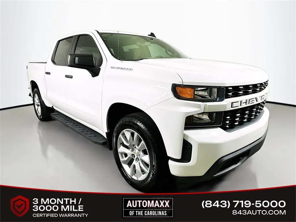 White 2020 Chevrolet Silverado 1500 Custom for sale in Summerville, SC