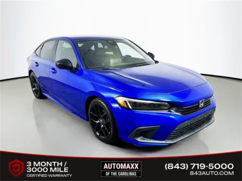 Blue 2022 Honda Civic Sport for sale in Summerville, SC