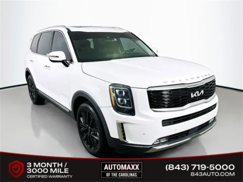 White 2022 Kia Telluride SX for sale in Summerville, SC