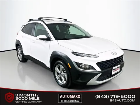 White 2023 Hyundai Kona SEL for sale in Summerville, SC