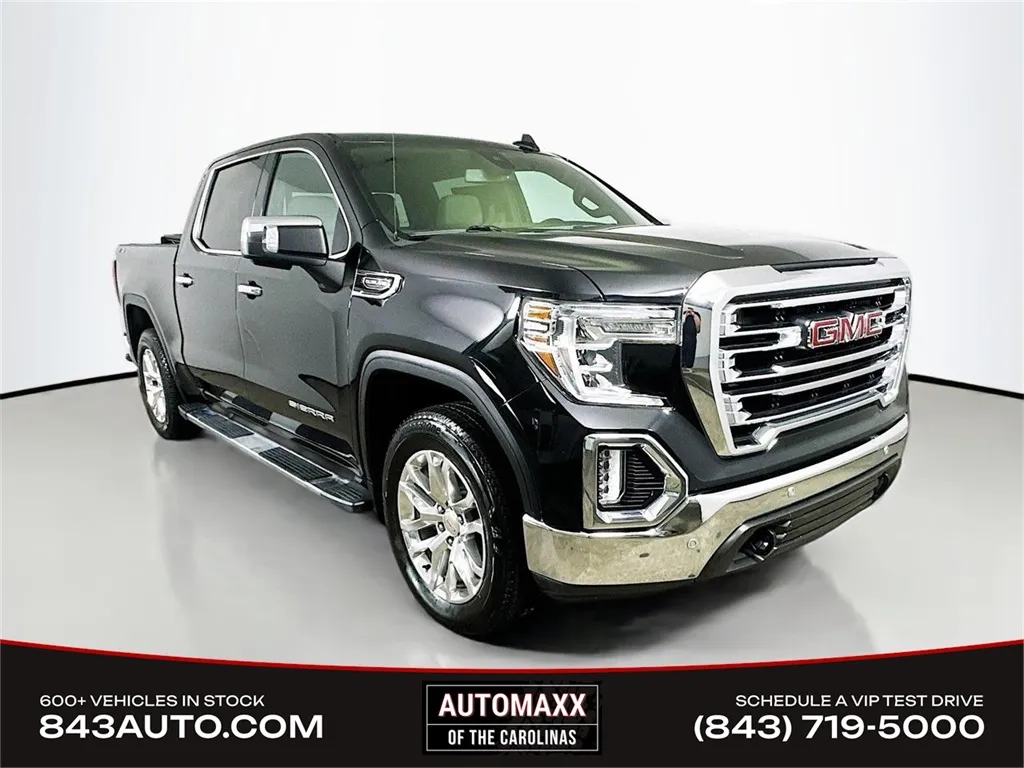Black 2020 GMC Sierra 1500 SLT for sale in Summerville, SC