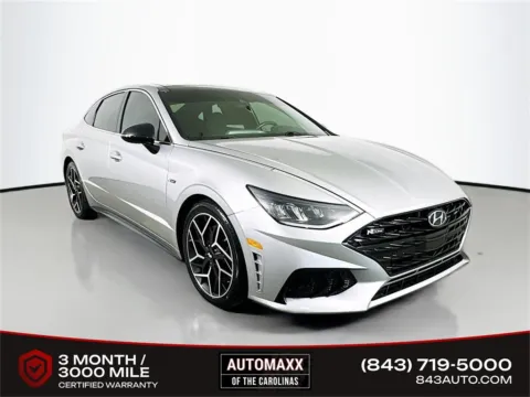 Silver 2021 Hyundai Sonata N Line for sale in Summerville, SC