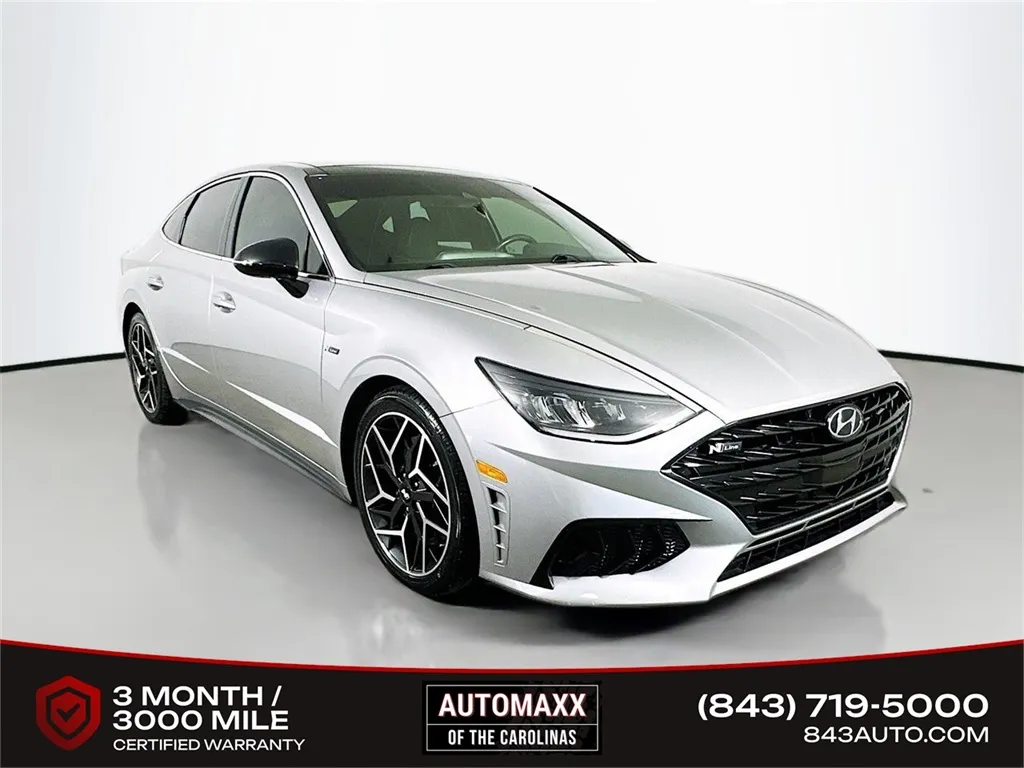 Silver 2021 Hyundai Sonata N Line for sale in Summerville, SC