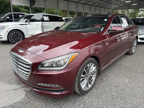 Red 2016 Hyundai Genesis 3.8 for sale in Summerville, SC