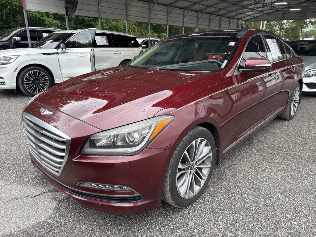 Red 2016 Hyundai Genesis 3.8 for sale in Summerville, SC
