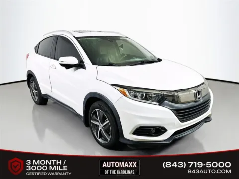 White 2022 Honda HR-V EX-L for sale in Summerville, SC