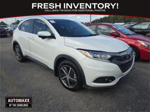 White 2022 Honda HR-V EX-L for sale in Summerville, SC