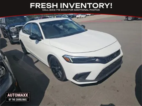White 2024 Honda Civic Sport for sale in Summerville, SC