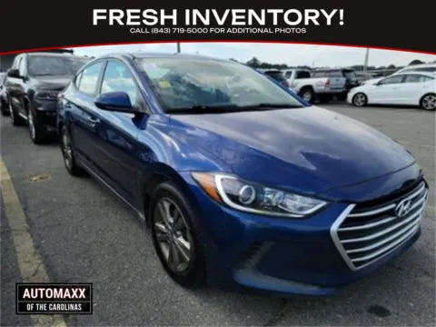 Blue 2017 Hyundai Elantra SE for sale in Summerville, SC