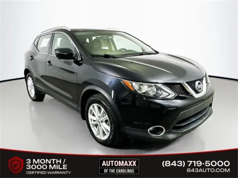 Black 2017 Nissan Rogue Sport SV for sale in Summerville, SC