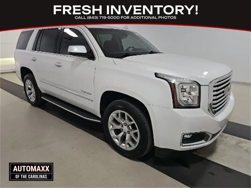 White 2018 GMC Yukon SLT for sale in Summerville, SC