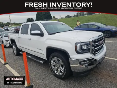White 2018 GMC Sierra 1500 SLT for sale in Summerville, SC