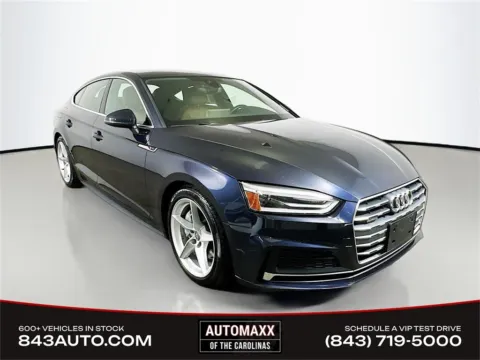 Blue 2018 Audi A5 2.0T Premium for sale in Summerville, SC